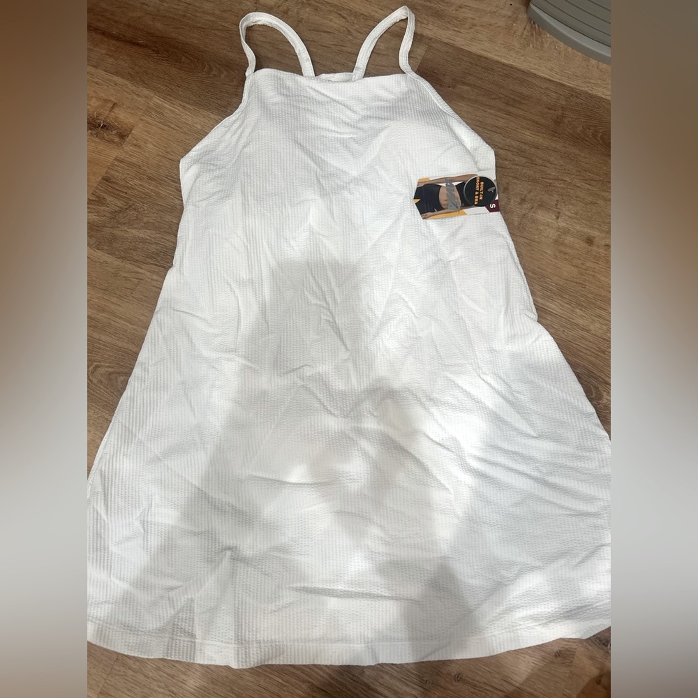 Athletic dress with shorts never worn
